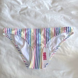 Solid & Striped Bikini Bottoms